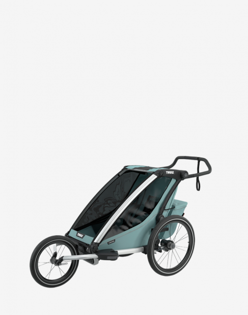Thule Chariot Cross 1 Seat Multisport Bike Trailer Alaska Blue
