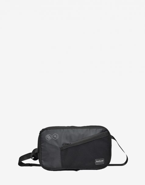 Bagasi Packing Cube Sling Pack 9L - Black