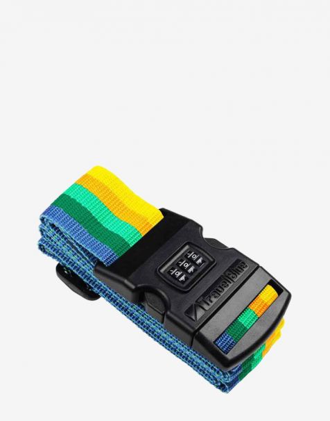 Travel Blue 2" Luggage Strap 3 Dial Combination TB047 - Yellow