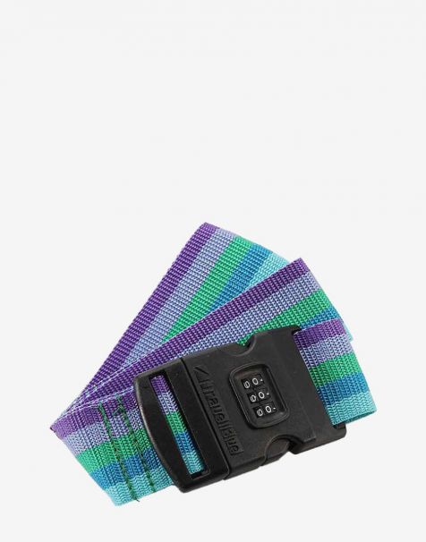 Travel Blue 2" Luggage Strap 3 Dial Combination TB047 - Purple