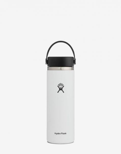 Hydro Flask Wide Flex Cap 20oz - White