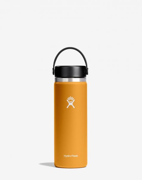Hydro Flask 20 Oz Wide Mouth Flex Cap Water Bottle - Fossil