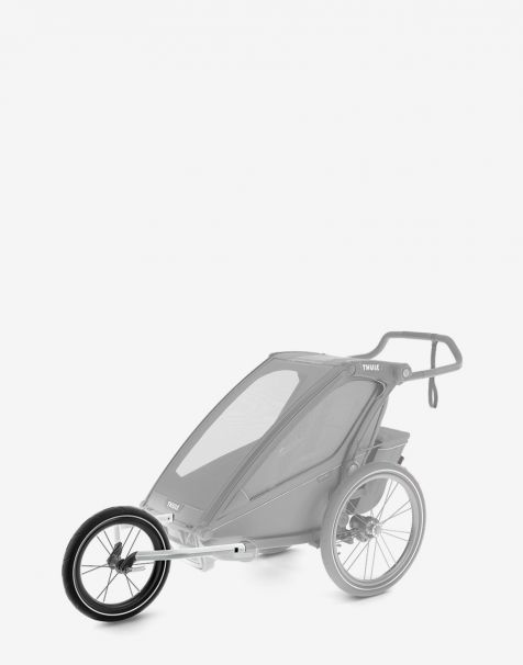 Thule Chariot Jogging Kit 1 - Alumunium/Black