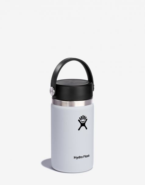 Hydro Flask 12Oz Wide Mouth Flex Cap - White