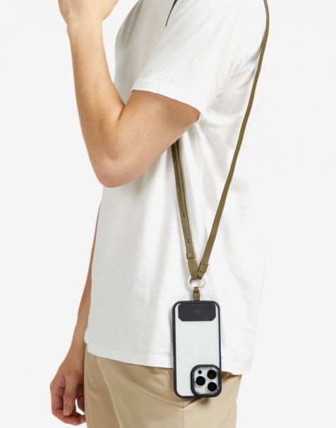 LOJEL Iloj Crossbody Strap Leather- Olive