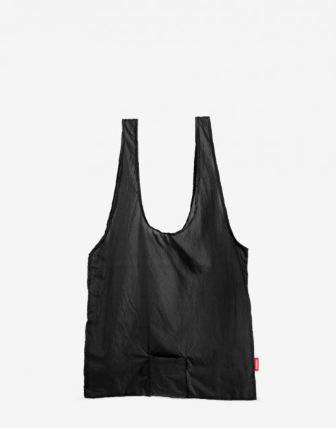 Bagasi Lipa Foldable Tote Bag - Black