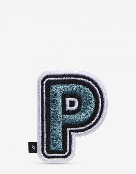 LOJEL Letter Embroidered Patches - Alphabet P