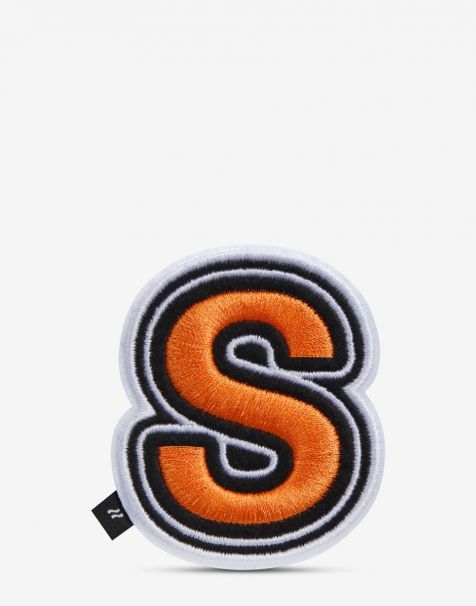 LOJEL Letter Embroidered Patches - Alphabet S