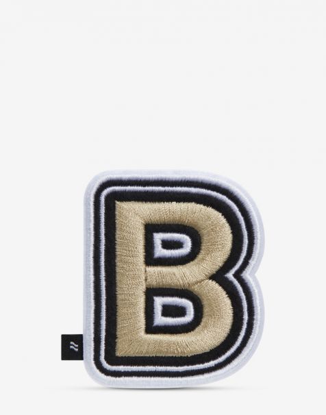 LOJEL Letter Embroidered Patches - Alphabet B