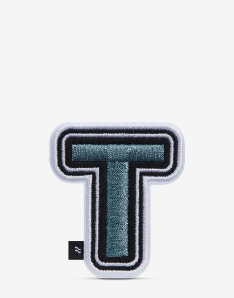 LOJEL Letter Embroidered Patches - Alphabet T