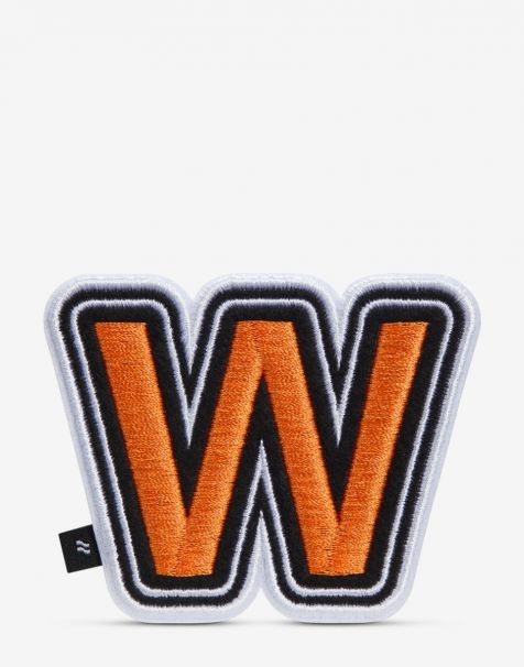 LOJEL Letter Embroidered Patches - Alphabet W