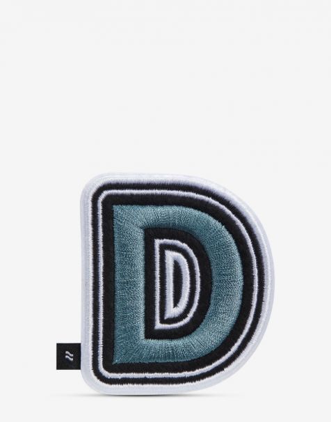 LOJEL Letter Embroidered Patches - Alphabet D