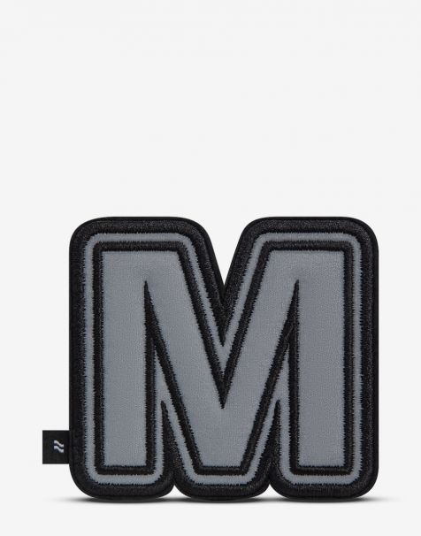 LOJEL Letter Reflective Patches - Alphabet M