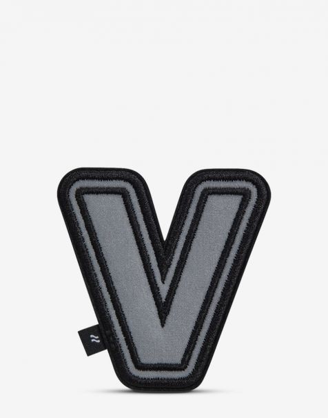 LOJEL Letter Reflective Patches - Alphabet V
