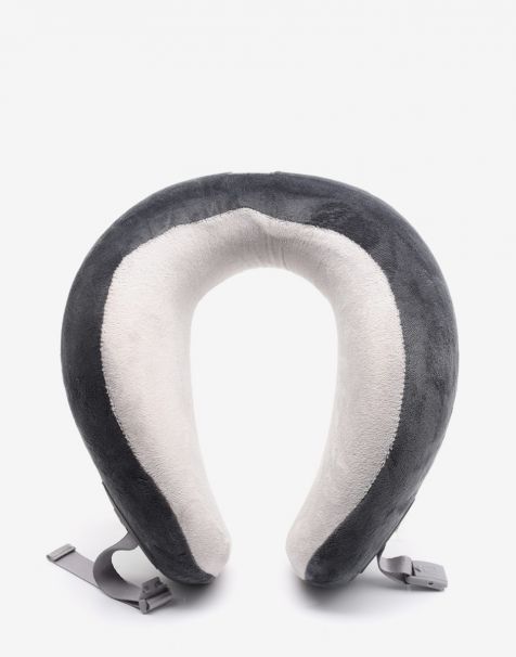 Travel Blue Infinity Pillow - Grey