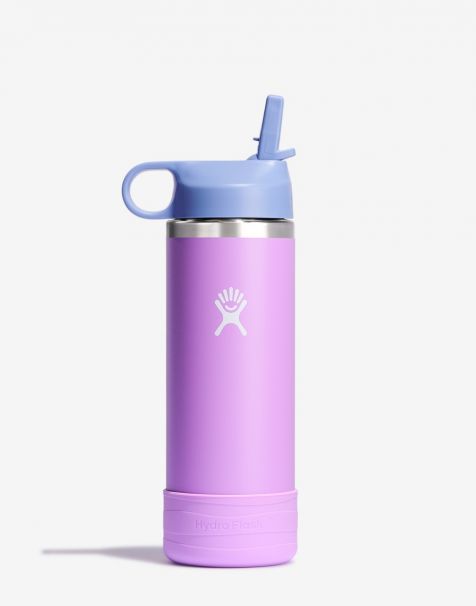 Hydro Flask Kids Wide Mouth With Straw Cap 18Oz - Anemone