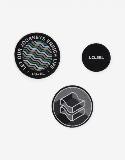 LOJEL Three Patch Set - Black