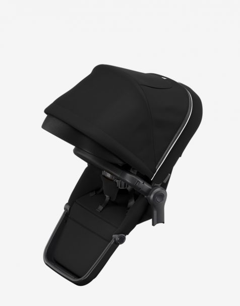 Thule Sleek Sibling Seat - Midnight Black on Black