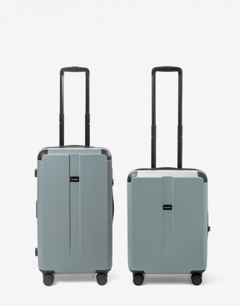 Special Bundling Bagasi Galena Trunk Small Mineral Green + Bagasi Galena Small Mineral Green