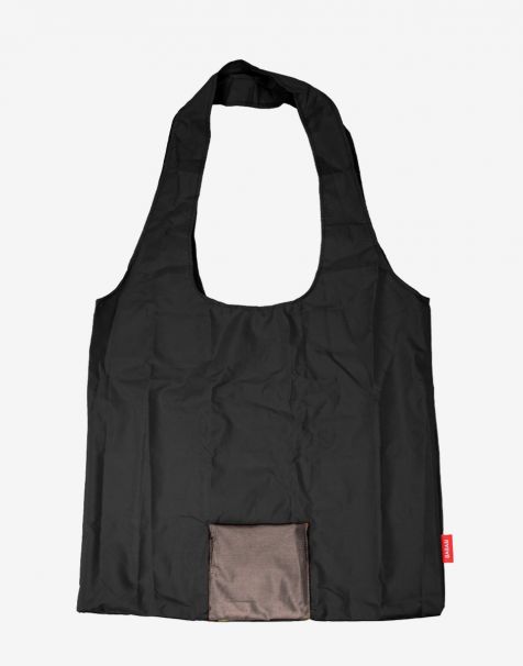 Bagasi Lipa Foldable Tote Bag - Olive/Beige