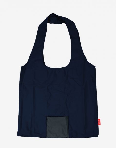 Bagasi Lipa Foldable Tote Bag - Obsidian/Ebony