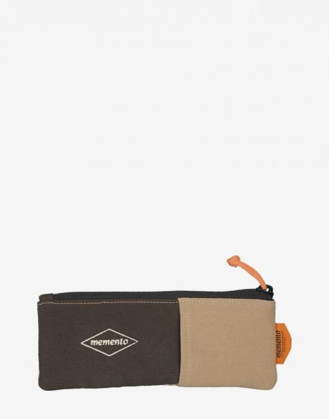 Memento Pencil Case - Brown/Tan