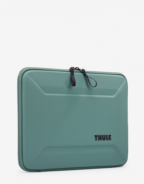 Thule Gauntlet Sleeve MacBook Pro 14 Inch - Hazy Green