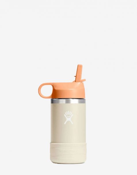 Hydro Flask Kids Wide Mouth Straw Cap 12 OZ - Coconut