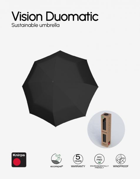 Knirps Vision Duomatic Sustainable Umbrella - Vision Root