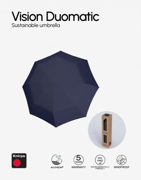 Knirps Vision Duomatic Sustainable Umbrella - Vision Water