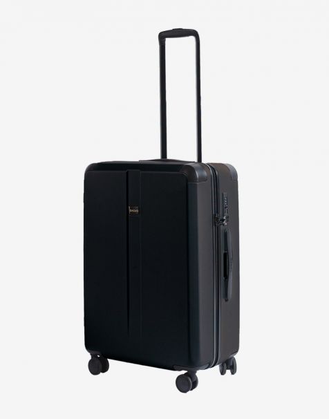 Bagasi Galena Zipper Frame Medium - Black