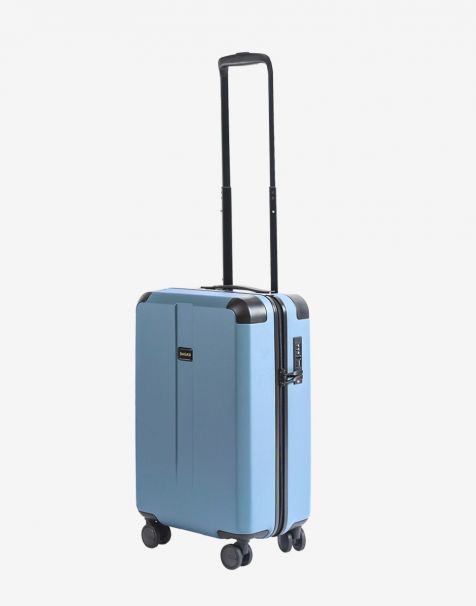 Bagasi Galena Zipper Frame Small - Steel Blue