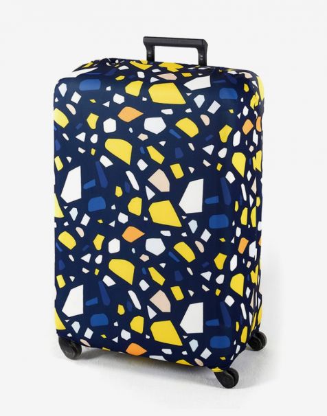 Travel Blue Luggage Cover 13 Large - Blue/Yellow