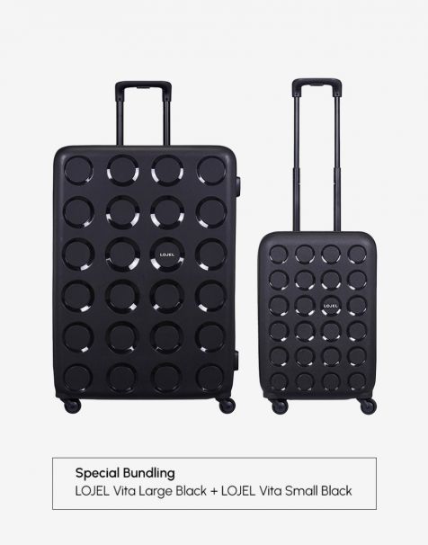[SPECIAL OFFER] LOJEL Vita 2 Large Black get Free LOJEL Vita 2 Small Black