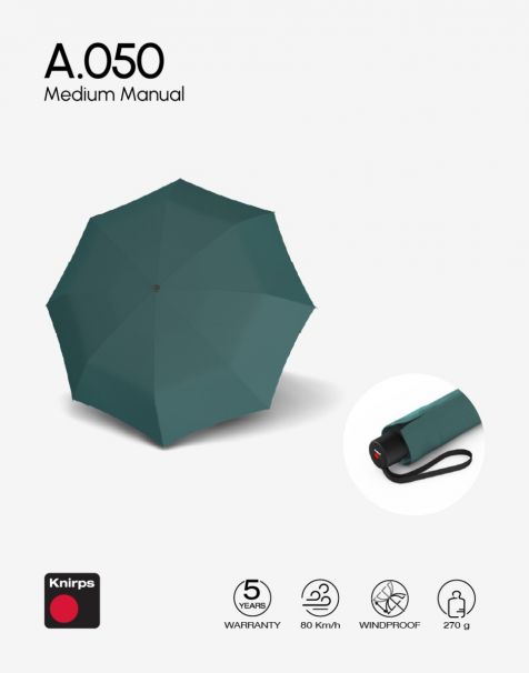 Knirps A.050 Medium Manual - Teal
