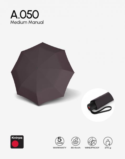 Knirps A.050 Medium Manual - Velvet