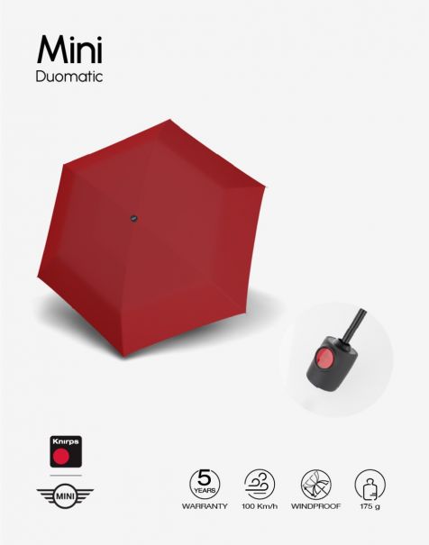 Knirps MINI Duomatic 168g - Dark Chili