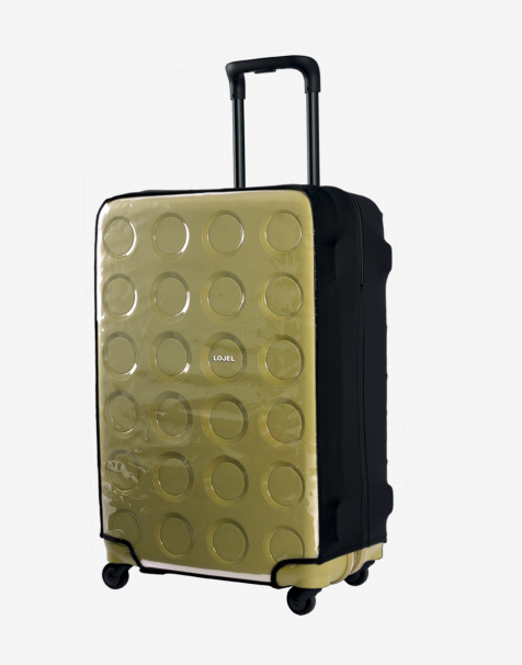 Luggage Cover Scuba Lojel Lineo & Vita Medium - Black