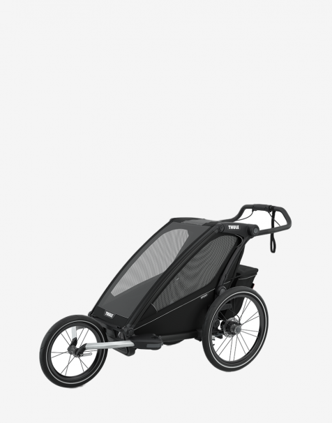 Thule Chariot Sport 1-Seat Multisport Bike Trailer – Midnight Black