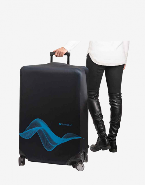 Travel Blue Luggage Cover Large/30 Inch - Black